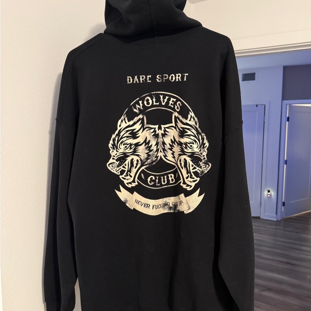 Darc Sport Black Graphic Sweatshirt